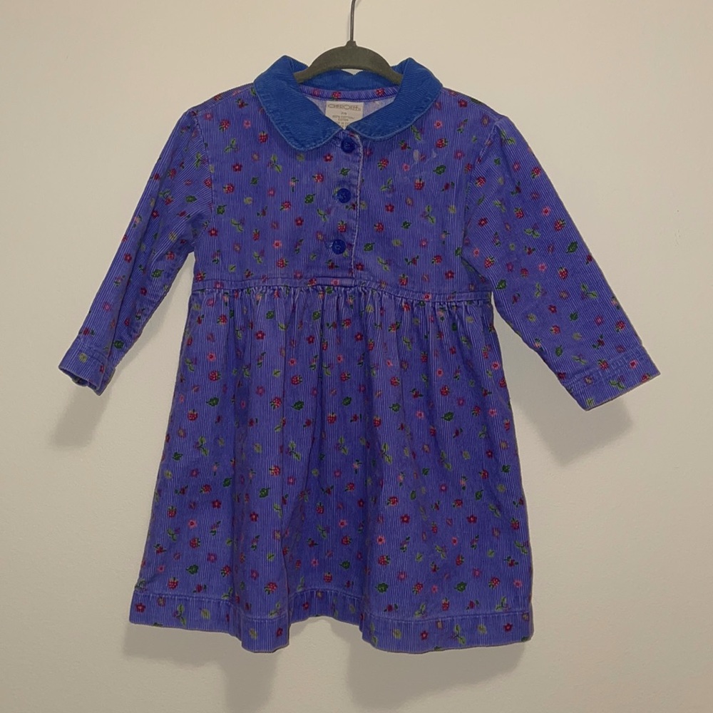 Vintage corduroy dress